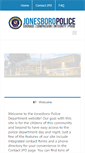 Mobile Screenshot of jonesboropolice.com